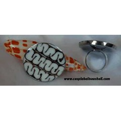 shell and seashell jewelry / perhiasan cincin kerang