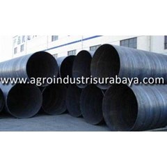 pipa spiral / spiral pipe / welded spiral pipe, di surabaya