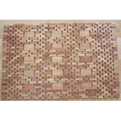 wooden bathmat - unique carpet & deco bali