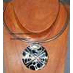 shell pendants art / liontin kerang stainless