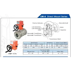 uni-d electric actuator / um-6 direct mount series