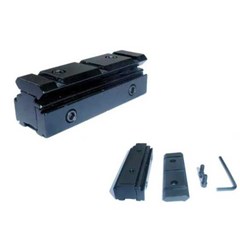 2 in 1 mount base adapter rail 11mm to 20mm and 11mm to 11mm