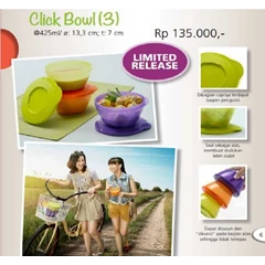 click bowl ( 3 pcs)