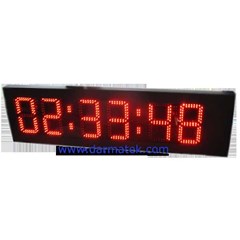 lampu display analog jam digital ukr .68cm x 15cm x 3cm