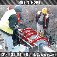 mesin hdpe, butt fusion welding machine / mesin las hdpe