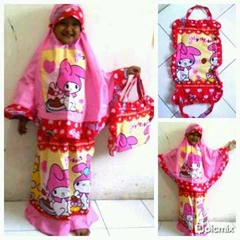 mukena anak my melody