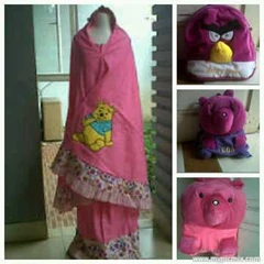 mukena anak tas ransel