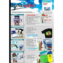 paket hemat usaha digital sablon untuk t-shirt & mug/ gelas ( 2 paket ) hub : catur 081314856768