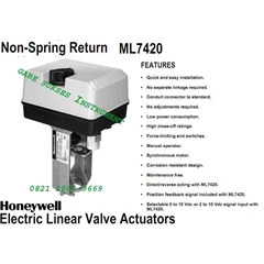 motorized valves ml7420 honeywell , motorized valves, ml7420 honeywell non-spring return direct coupled globe valve actuators, hubungi andikah - 021-94684269 - 082110029669 - email suksesgabe@ gmail.com