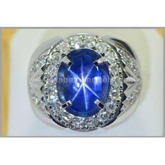elegant vivid blue sapphire srilangka ( sps 167)