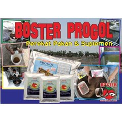 boster progol : bahan perekat pellet ( bahan pakan) ikan/ udang