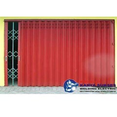 pintu harmonika / folding gate di malang