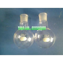 boiling flask , labu didih pyrex, boiling flask termurah pyrex tahan panas di bandung