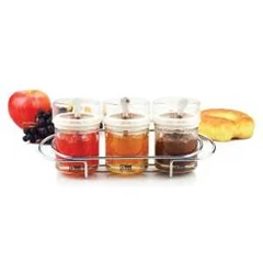 condiment jar ox-325 | tempat bumbu/ selai oxone - 3 buah