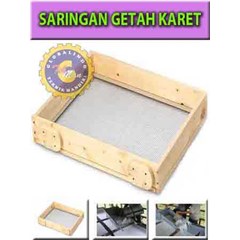 saringan getah karet | saringan lateks | penyaring latex