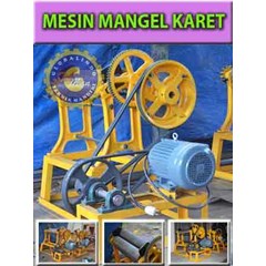 mesin mangel karet | mesin mangel listrik