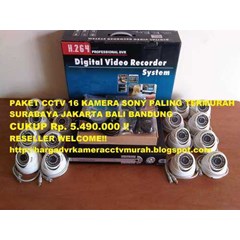promo lebaran bulan puasa paket cctv murah 16 kamera channel infra red-infra merah surabaya, jakarta, bali, bandung, semarang, solo, jawa