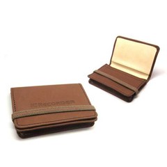 dompet kartu nama kulit