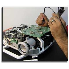 service projector infocus