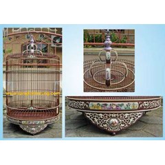 ( sudah laku) sangkar murai batu motif ningrat , kacer, poksai, jalak, jalak uren, cucak rowo.