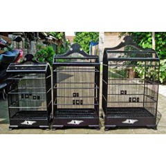 sangkar burung motif yinyang khosan untuk cucak ijo, cendet, kacer, cucak rowo, cucak jenggot, anis merah, anis kembang, kenari