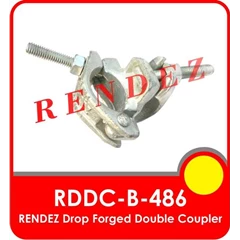 rendez drop forged double coupler bs/ en