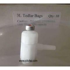 tedlar bags indonesia, tedlar bag 3 liter, tedlar gas sampling bag indonesia