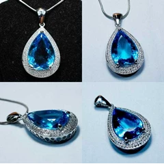 kgh001 - glamour swiss blue topaz