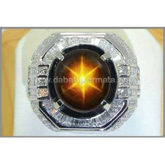 elegant golden safir star 24 karat muluss ( rsg 037)
