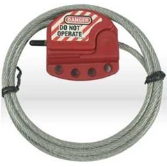 adjustable cable lockout s806, 8611, 8615
