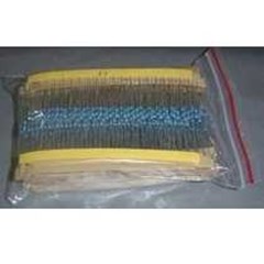 1/ 4w resistor 1% 30 jenis nilai masing 20 pcs