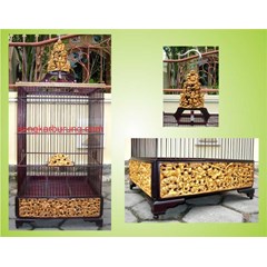 sangkar burung motif sun go kong untuk cucak ijo, cendet, cucak jenggot, anis merah, anis kembang, kenari