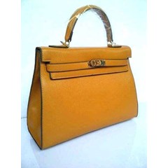 hermes kelly box ( yellow)