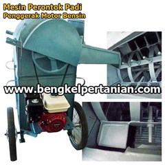 mesin power thresher | mesin perontok padi
