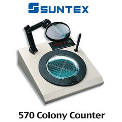 bacteria colony counter, model 570, suntex
