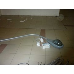 tiang lampu jalan pju bulat, oktagonal, hexagonal, galvanis dan ornamen