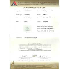 sparkling diamond white sapphire corundum nh + git ( spc 128)