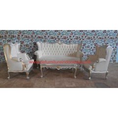 jepara furniture mebel lux silver wing chair set, french furniture design by cv.de' ef indonesia defurnitureindonesia dfrilr-18