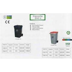 dustbin tempat sampah dengan roda