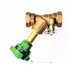 fixed orifice double regulating valve