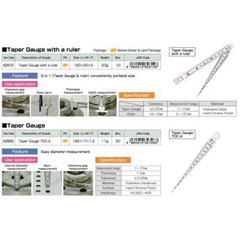 shinwa taper gauge