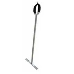bor tanah - soil auger untuk kedalaman pengeboran maksimum 1m handle: ø 2cm x 40 cm drilling rod: ø 2cm tipe 1 head auger: ø ± 6cm x 20 cml atau tipe 2 head auger: ø ± 8.5cm x 20cml