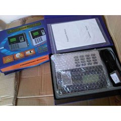 mesin absensi sidik jari ( fingerprint time attendance machine) murah simple, tanpa perlu instalasi software pengolah data