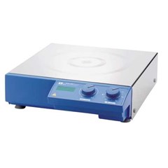 ika* powerful magnetic stirrer, stainless steel plate midi mr 1 digital ikamag®