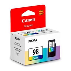tinta/ cartridge canon cl-98 color for canon pixma e500, e510, e600 ( komputer bintaro, pondok indah, rempoa, ciputat, lebak bulus, pondok pinang, rs fatmawati jakarta selatan)