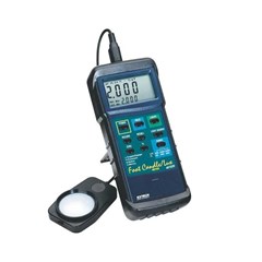 extech 407026 heavy duty light meter with pc interface