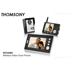 wireless video door phone - thomsony wvd2000
