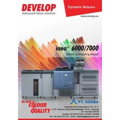 develop ineo + 6000 / + 7000 ( colour) production printing