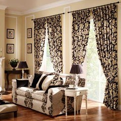 gorden minimalis modern black n white