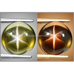 elegant sharp star green quartz - bgq 020